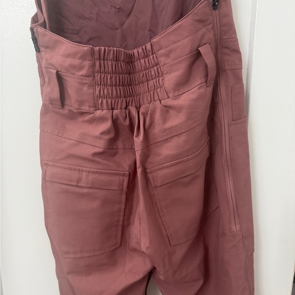 Burton Women's Burton Avalon Bib Softshell in Rose Brown Size XS - Picture 14 of 15